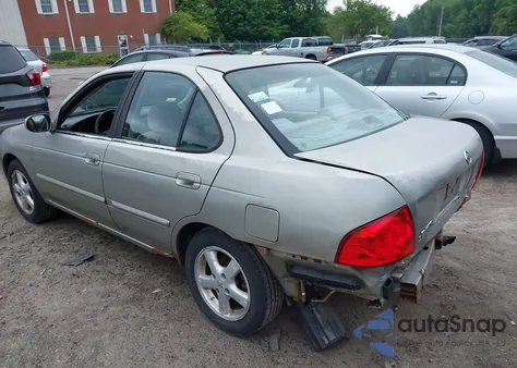 2004 Nissan Sentra 2.5S from USA, damaged, VIN 3N1AB51AX4L737897